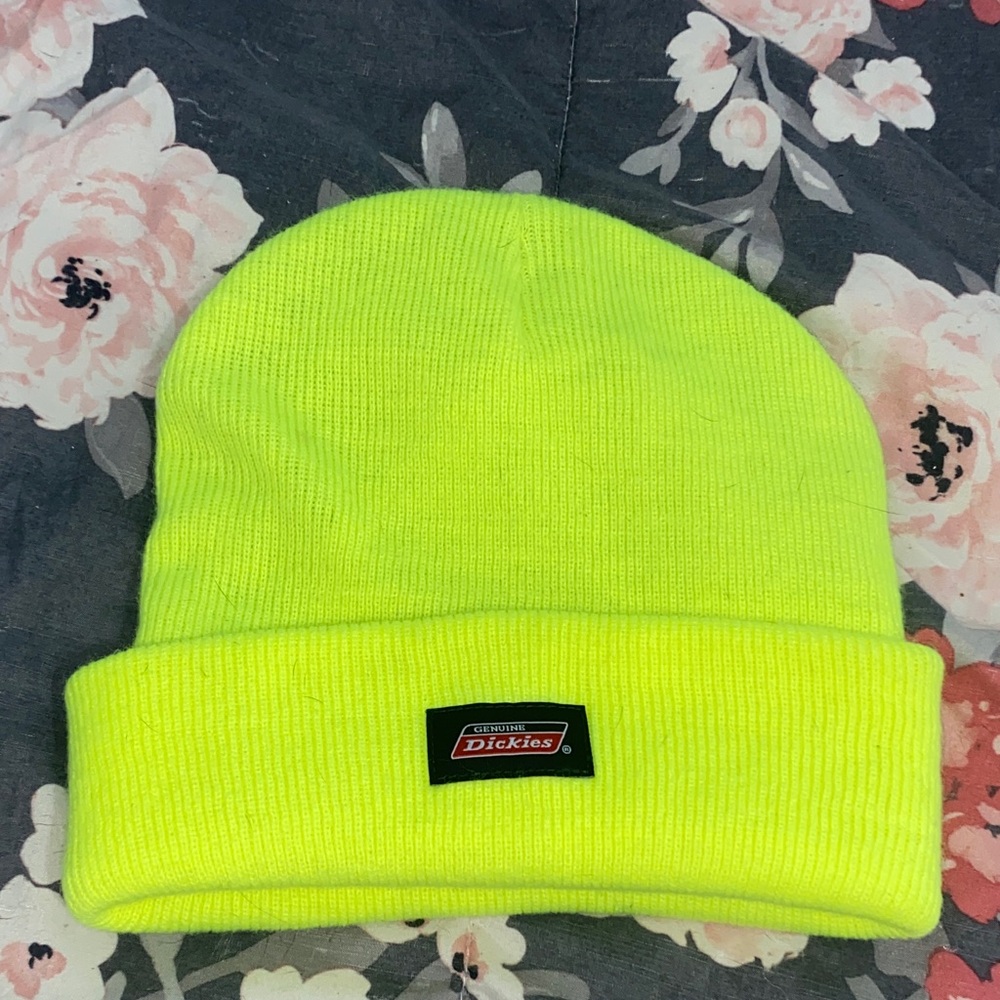 Dickies Neon Yellow Beanie